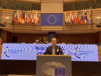 Επίσκεψη του Βασίλη Τσίρκα στην έδρα της Ευρωπαϊκής Επιτροπής στις Βρυξέλλες